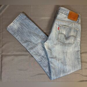 Levi’s 511 Skinny Jeans Men’s Light Wash Denim 34 x 34